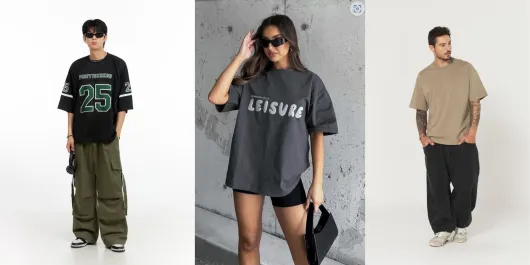 Tampil Trendi Dengan Kaos Boxy Over Size